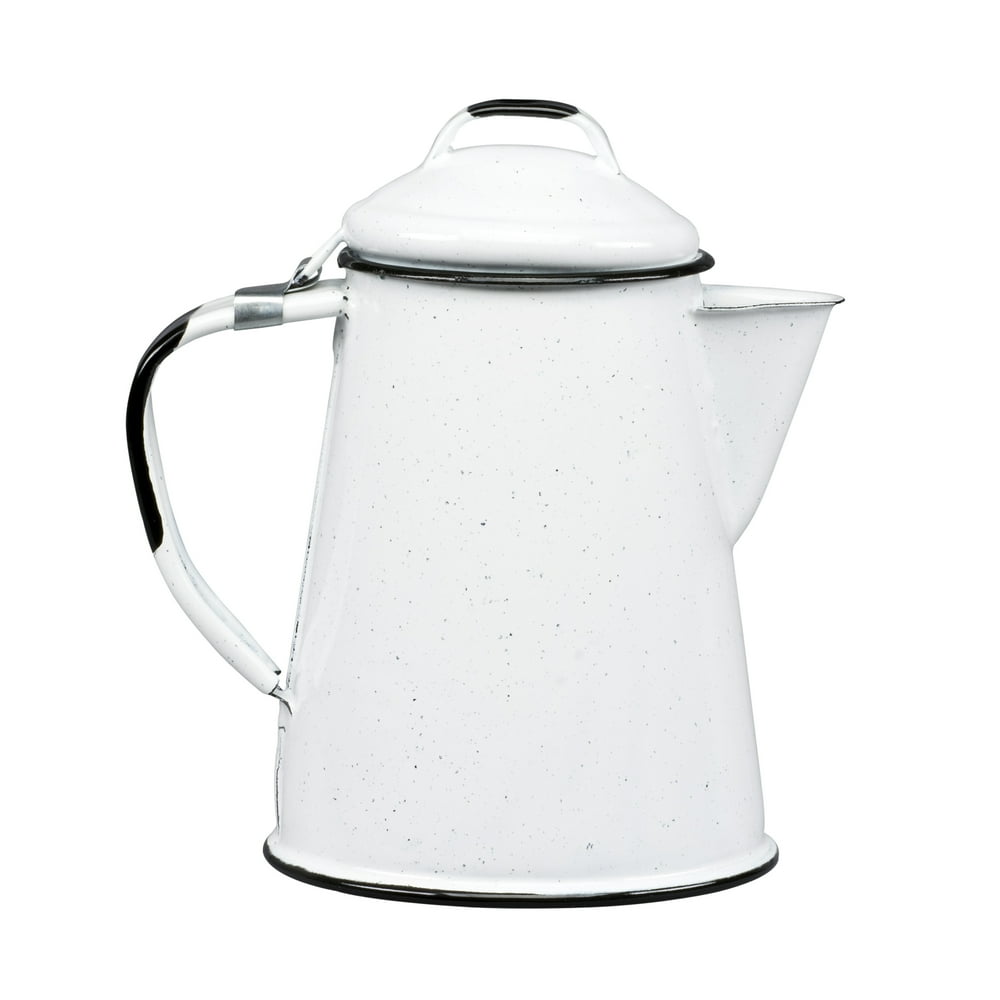 Cinsa White Coffee Pot, 8 Piece