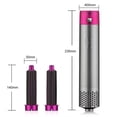 thumbnail image 3 of Hair Dryer Comb Hot Air Styler Comb - ALCOMTRUE - 5 In 1 Multifunctional - Women - Purple - Black, 3 of 4