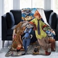 thumbnail image 1 of Couverture en Molleton Peluche Ultra Douce Zootopia pour Canapé Lit Voyage 40"x30 Pouces, 1 of 8