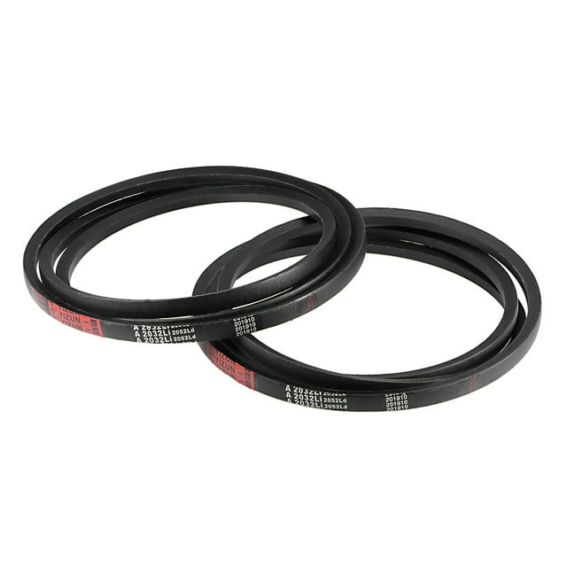 Unique Bargains A2032/A80 V Belt 80-inch Inner Girth, A-Section Rubber Drive Belt 2pcs
