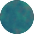 thumbnail image 1 of Ahgly Company Machine Washable Indoor Round Transitional Dark Turquoise Green Area Rugs, 5' Round, 1 of 7