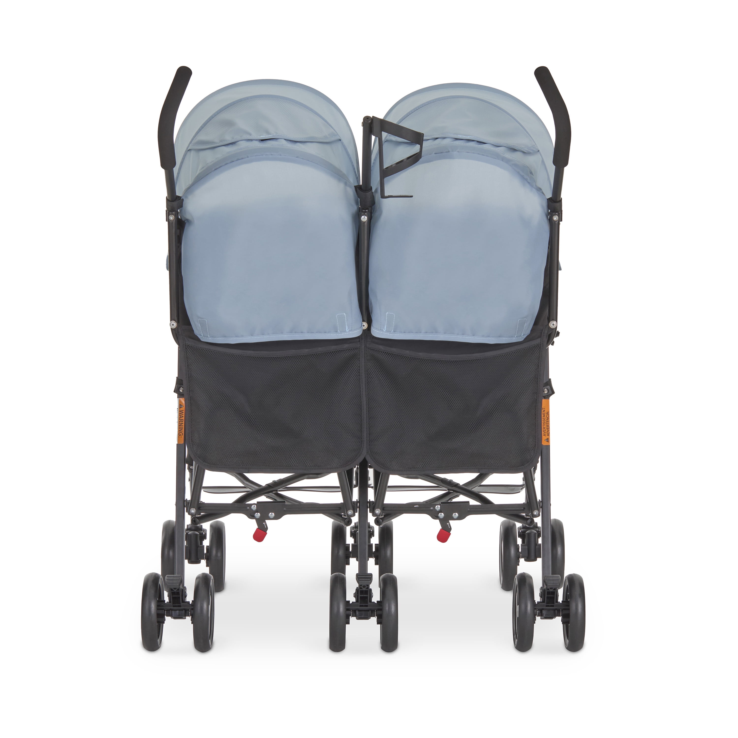 Dream On Me Twin Venture Umbrella Stroller, Light Blue