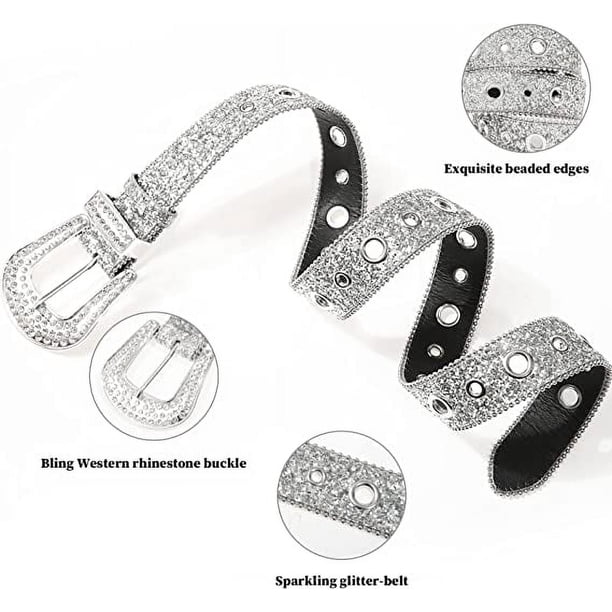 Womens Black Bling Rhinestone Suspenders 90\'s Vintage Sparkle y2k Rhinestone Y2k Belt - Etsy main image 4