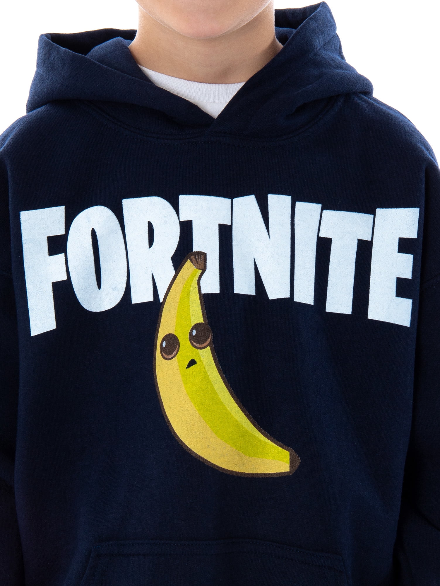Fortnite Boys Peely Logo Pullover Hoodie, Sizes 8-18