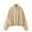 Beige womens coat, variant on Usmixi Winter Womens Bomber Jacket Womens Cotton Down Jacket Long Sleeve Casual Solid Warm Thickened Coat Open Front Zip Stand Neck Pocket Corduroy Outerwear 2025 Bomber Jacket