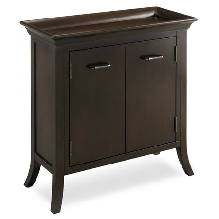 20 Tray Cabinet - Lieck Traditional Cherry Tray Edge Foyer Cabinet
