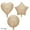 3pcs caramel, variant on 1set 16inch Vintage Happy Birthday Letter Balloons Retro Beige Coffee Balloon Set for Kids Adults Happy Birthday Party Decor