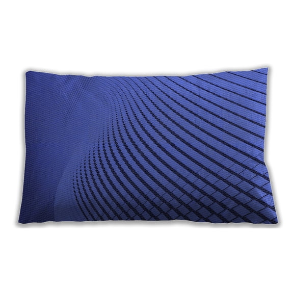 Ahgly Company Indoor Rectangular Contemporary Lumbar Throw Pillow, 13 inch by 19 inch