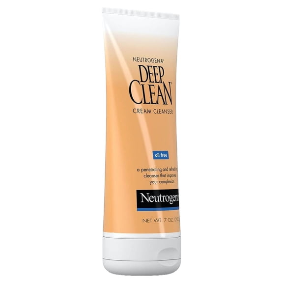 Neutrogena Deep Clean Cream Cleanser 7 Oz.,Pack of 6