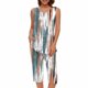 thumbnail image 1 of Conjunto de Verano para las Mujeres Impreso Cuello Redondo sin Mangas Y Pantalones, Casual Dos Piezas para las Mujeres, 1 of 8