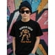 thumbnail image 2 of Boys Halloween Pumpkin Robot Graphic T-Shirt, Black Cotton Casual Halloween Shirts With Robot and Pumpkin, Girls/Boys Fall Clothes, Round Neck Short Sleeve T-Shirt, 2 of 7