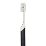 Quip Adult Electric Toothbrush Full Head, Built-in Timer + Travel Case, Charcoal Plastic