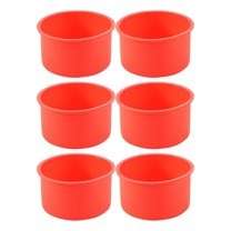 Silicone Mini Cake Mold 4 Inch Round Baking Pan Non-stick Silicone Baking Mold Baking Utensils Baking Tray Reusable