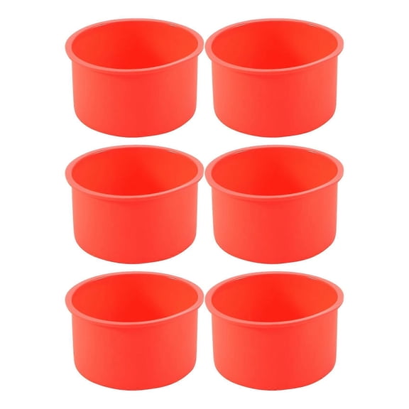 Silicone Mini Cake Mold 4 Inch Round Baking Pan Non-stick Silicone Baking Mold Baking Utensils Baking Tray Reusable