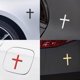 thumbnail image 4 of Emblema cristiano de la cruz de la fe: adhesivo metálico 3D premium para carrocería de autos y camiones, duradero y resistente a la corrosión., 4 of 5