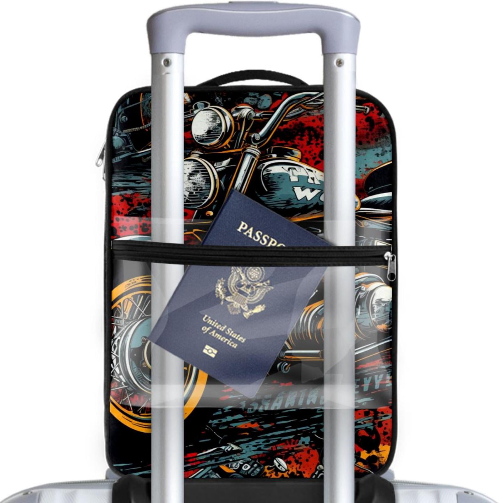 Motorcycle Polyester Shoe Organizer Box - Compact 23x31cm Size for Easy Shoe Storage & Organization