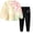 a34-Yellow, variant on KPOPLK Little Girls Outfits 2 Piece Toddler Long Sleeve Sweatshirt Leggings Pants Fall Winter Clothing Set 1-7 Years Size 7-8 Years