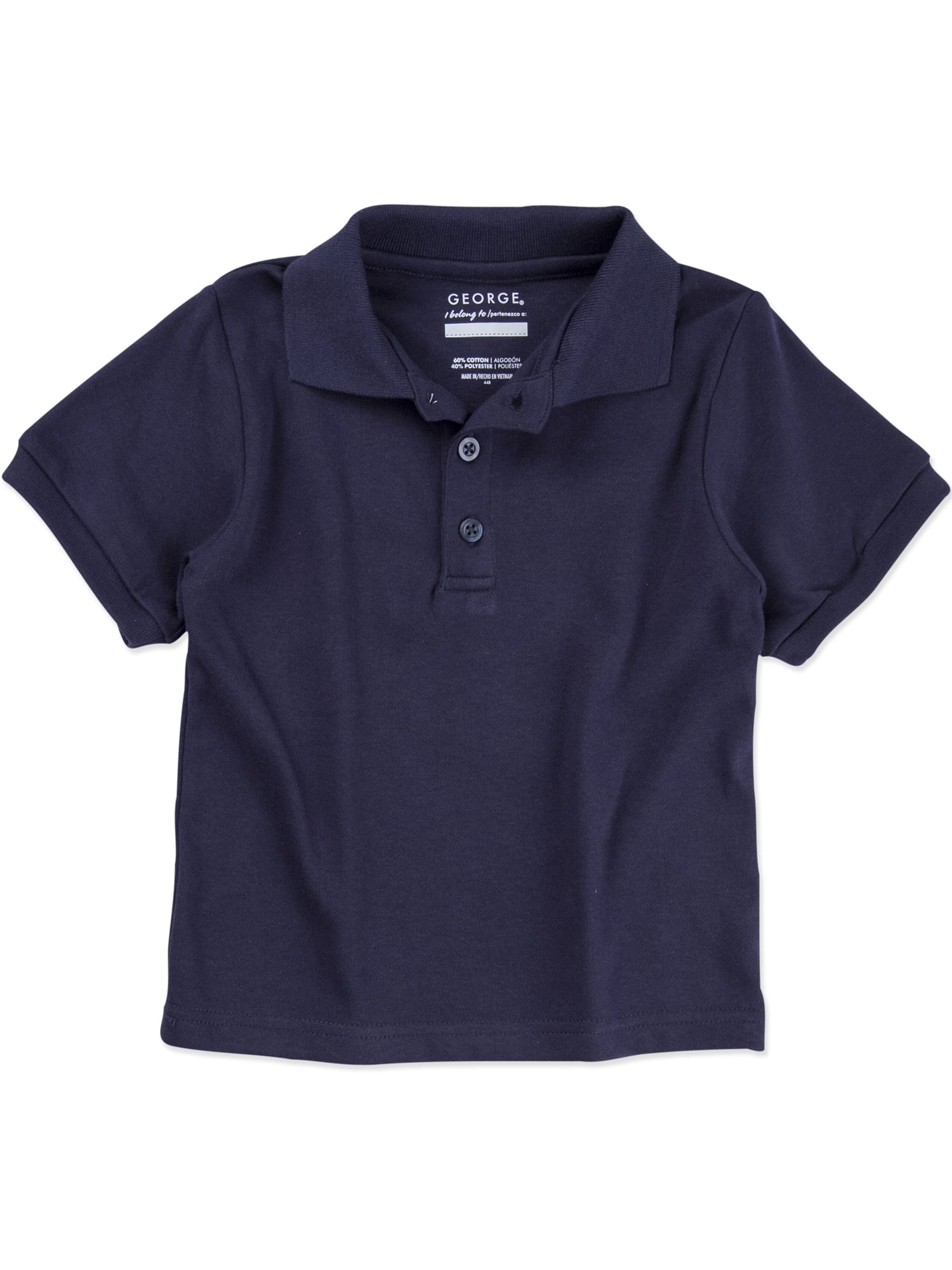 Unisex Toddler School Uniform Short Sleeve Polo Shirt (Toddler