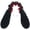 black red, variant on Jiibva Japanese Bowknot Plush Bunny Hair Hoop Ribbon Lace Lolita Rabbit Ears Headband Furry Cute Cosplay Hair Bands Head Accessories