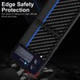 thumbnail image 4 of SaniMore Case for Samsung Galaxy Z Flip 4 6.7" 2022, Carbon Fibre Back Slim Shcokproof Anti-scratch 360°All-around Protective Drop Resistant Case for Samsung  Galaxy Z Flip 4 6.7" 2022, Red, 4 of 6