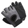 thumbnail image 2 of Linyer 1 Pair Sport Gloves Portable Outdoor Cycling Breathable Shock Absorption Mitts Elastic Women Men Mesh Mittens Hand Protector Gray S, 2 of 9