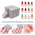thumbnail image 4 of Nail Buffer Sanding Block Polisher Buffing File 100/180 Grit Nail Files Art Pedicure Manicure File 2 Sided, 4 of 6