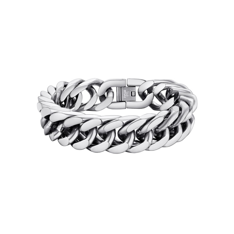Prosteel Men's 17MM Chunky Franco Chain Bracelet photo 1