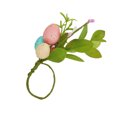 thumbnail image 2 of taicans 5Pcs Napkin Rings,Easter Napkin Rings,Easter Eggs Napkin Rings,Spring Napkin Ring,Easter Egg Flower Wood Napkin Holders,Handmade Pastel Eggs Napkin Ring Holders for Easter Decor, 2 of 9