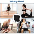 thumbnail image 4 of Genouillères de Protection pour Volleyball Danse Basketball Course Football Jogging Cyclisme Noir, Taille m, 4 of 5