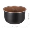 thumbnail image 2 of FUTUREORYY Rice Cooker Inner Pot Stainless Steel Nonstick Replacement for Electric Cooker Kitchen Use, 2 of 7