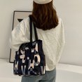 thumbnail image 4 of Bolso diario al aire libre para mujer, bolsa de pañales para bebés, bolsa de lactancia informal de gran capacidad, 4 of 7