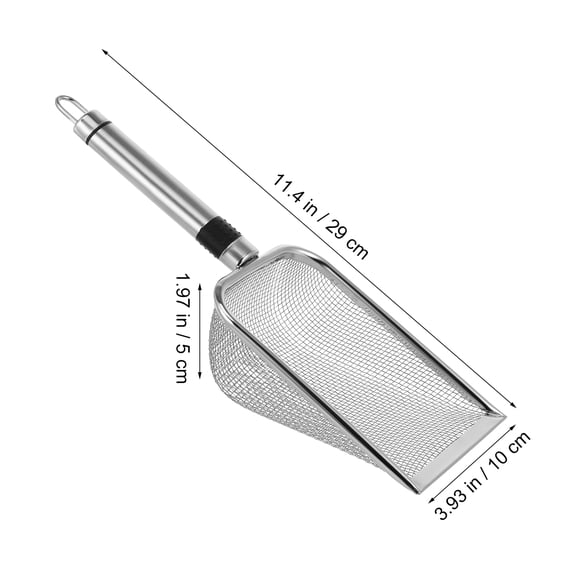 SEWOART Large Capacity Cat Litter Scoop Easy To Clean Durable and Reusable Pet Supply 1pc