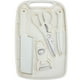 thumbnail image 2 of Juego de herramientas de cocina multifuncional | Juego de utensilios de cocina de 5 piezas | Tabla de cortar, cuchillos, tijeras, pelador | Plástico ecológico para paja de trigo | Diseño compacto, 2 of 6