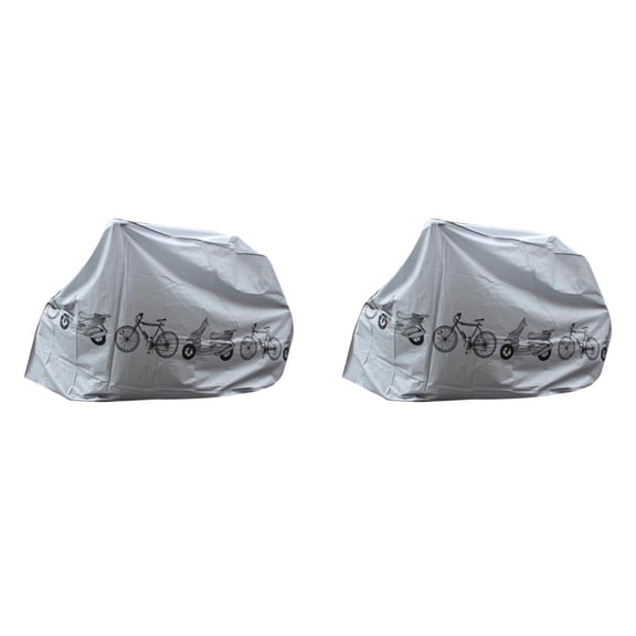 Bike Covers for Bikes, Heavy Duty Outdoor Waterproof Bicycle Covers with Lock Hole for Mountain Road Electric Bikes