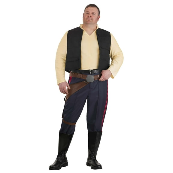 Plus Size Deluxe Star Wars Han Solo Costume for Men