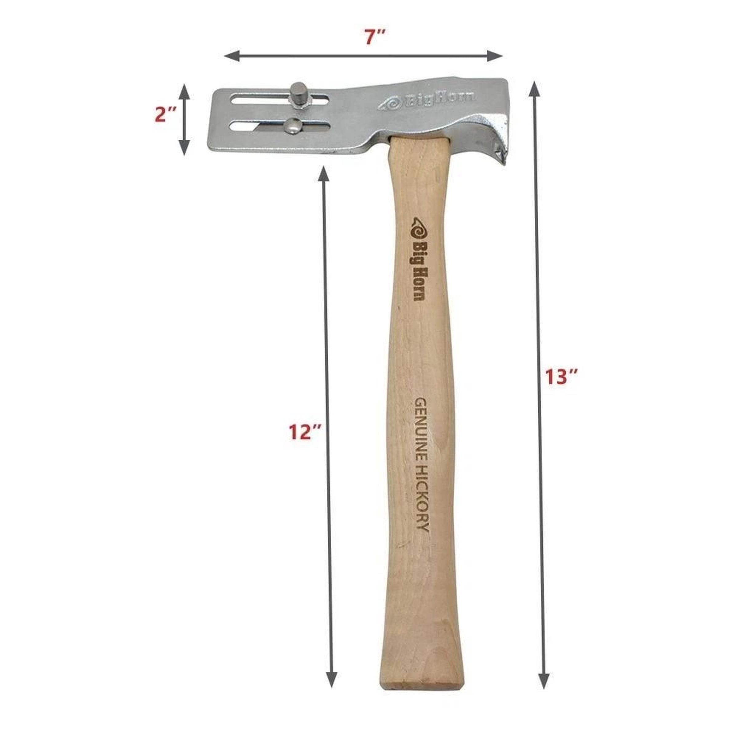 Big Horn 15144 17 Oz Magnetic Face Roofing Hatchet