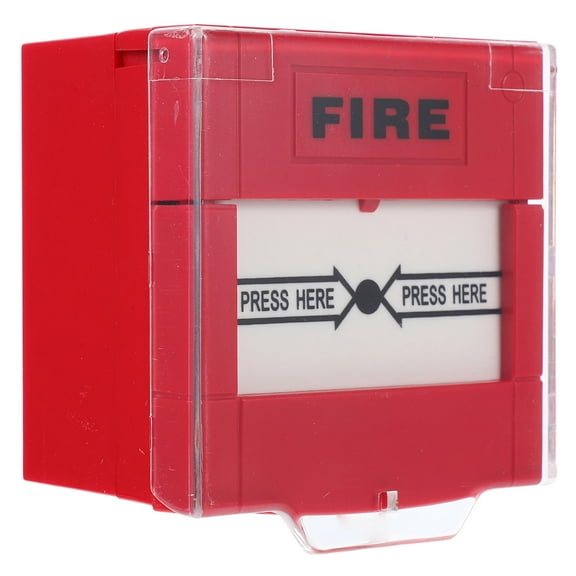 MLINS Emergency Alarm Button With Manual Reset Fire Call Response Emergency Call Button Easy Installation Emergency Alert For Seniors