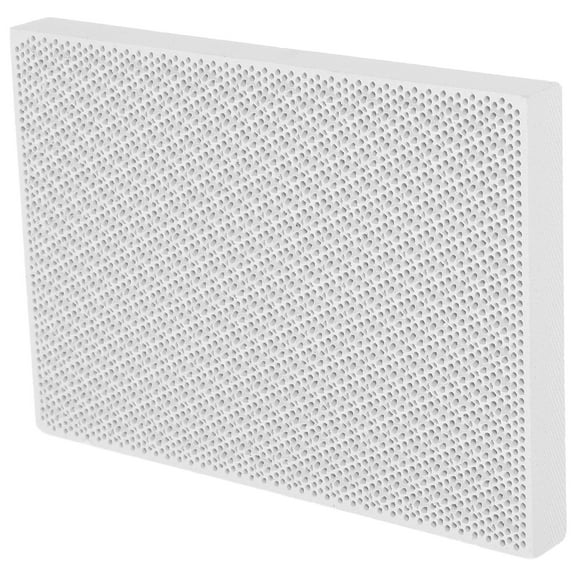 WORGEOUS 1Piece Charcoal Block for Jewelry Soldering High-temperature Resistance in White 5.3x3.7x0.6in