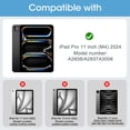 thumbnail image 2 of Funda para tableta ProCase Smart para iPad Pro 11 2024 5ª generación, azul marino, 2 of 9