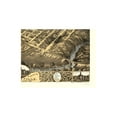 thumbnail image 2 of Historic Panoramic View - Shelbyville Illinois - Ruger 1869 - Vintage Wall Art, 2 of 4