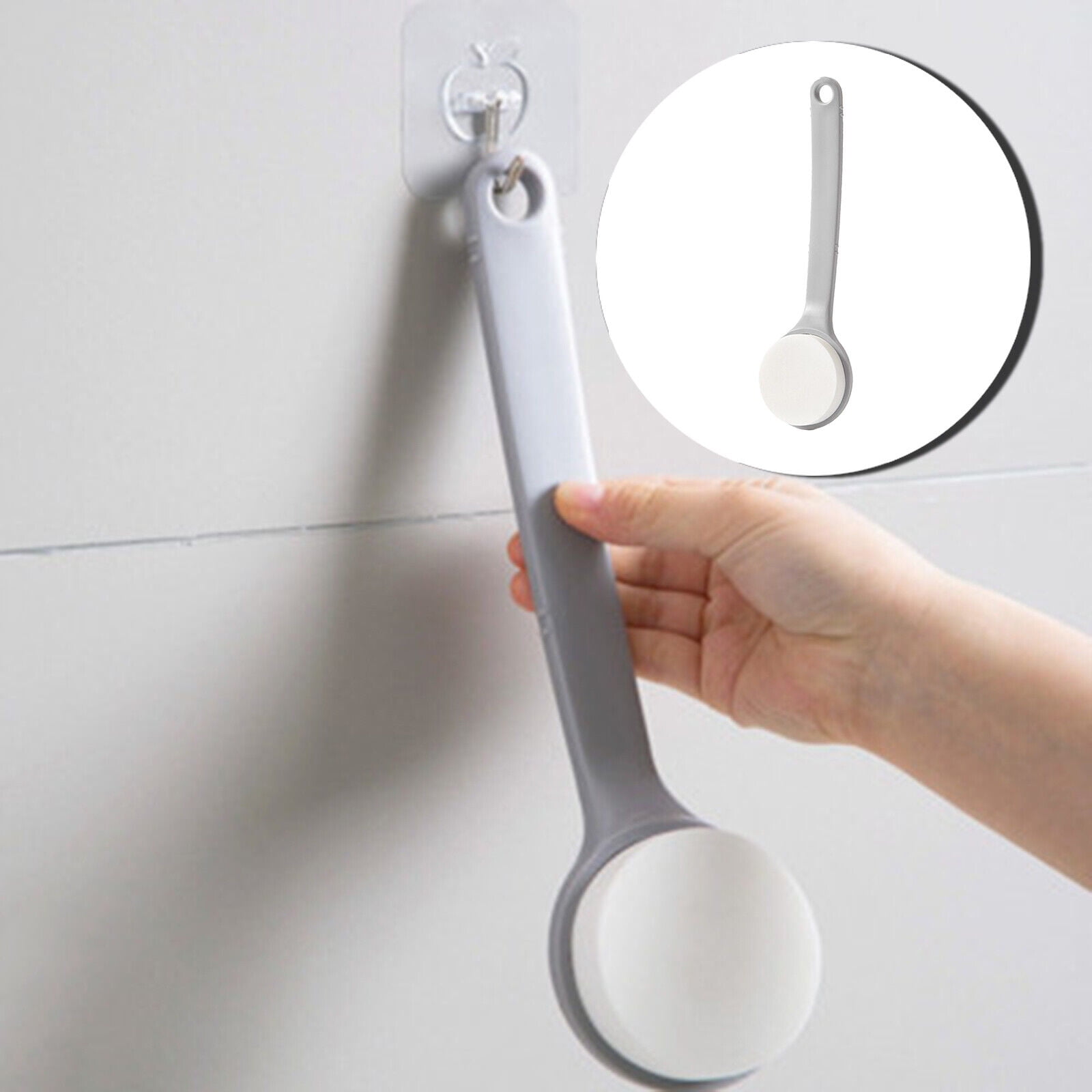 Lotion Applicator Body Wash Brush Padded Long Reach Handle Back Legs Suntan