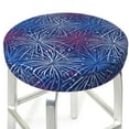 thumbnail image 3 of Gukieu Ireworks In The Night Sky Print Round Chair Cover, Dust-proof and Non-slip Bar Chair Protective Cover, Suitable for Bars, Restaurants, Offices-12 inch, 3 of 7