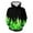 Green 01, variant on Women's Graphic Hoodies Trendy 3D Printed Drawstring Hooded Sweatshirt Pullover Long Sleeve Tops for Women and Men (XL, Purple 01)