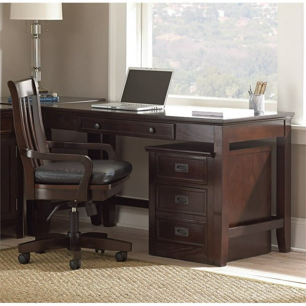 Steve Silver Teton Desk In Merlot Walmart Com Walmart Com