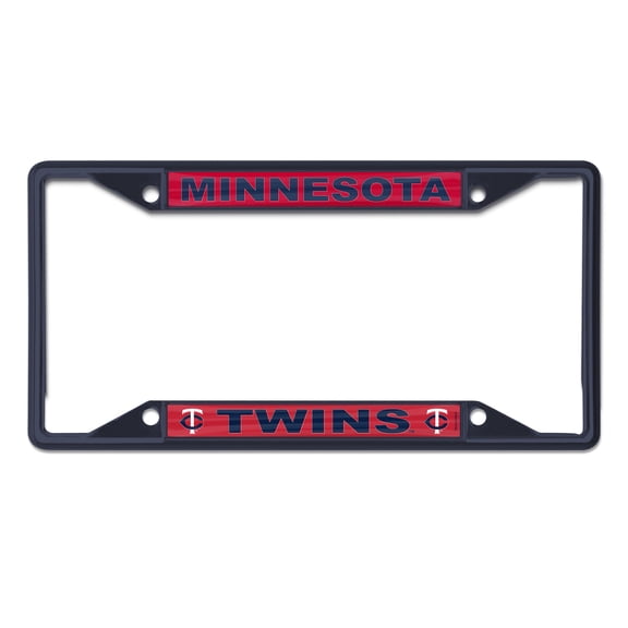 WinCraft Minnesota Twins Chrome Color License Plate Frame