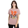 thumbnail image 4 of Mickey Mouse & Friends Womens Vintage Group 12th Birthday T-Shirt, 4 of 6