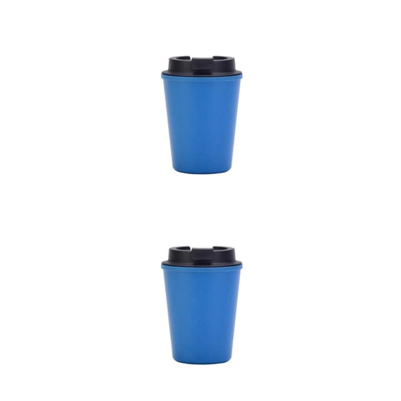 Botella de bebida Billuyoard Taza térmica Gran capacidad Interior Multipropósito Azul 350ml 2Conjunto