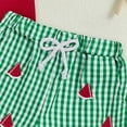 thumbnail image 6 of Baby Boy Outfit Toddler Clothes Set Kids Summer Embroidery Printed Sleeveless Casual 0 3 6 12 18 24 Months Boys' Clothing Sets Shirt Shorts 2 Piece, 6 of 7