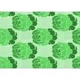 thumbnail image 1 of Ahgly Company Machine Washable Indoor Rectangle Transitional Jade Green Area Rugs, 5' x 7', 1 of 7