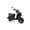 Black, variant on X‑Pro Lanai 150 Gas Moped with 12" Alloy Wheels, Electric & Kick Start, Front Disc Brake, Automatic Transmission – Underseat Storage, Dual Headlights